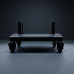 Red Light Rolling Wheel Stand