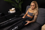 Recovering at home in RECON Pro Compression Boots