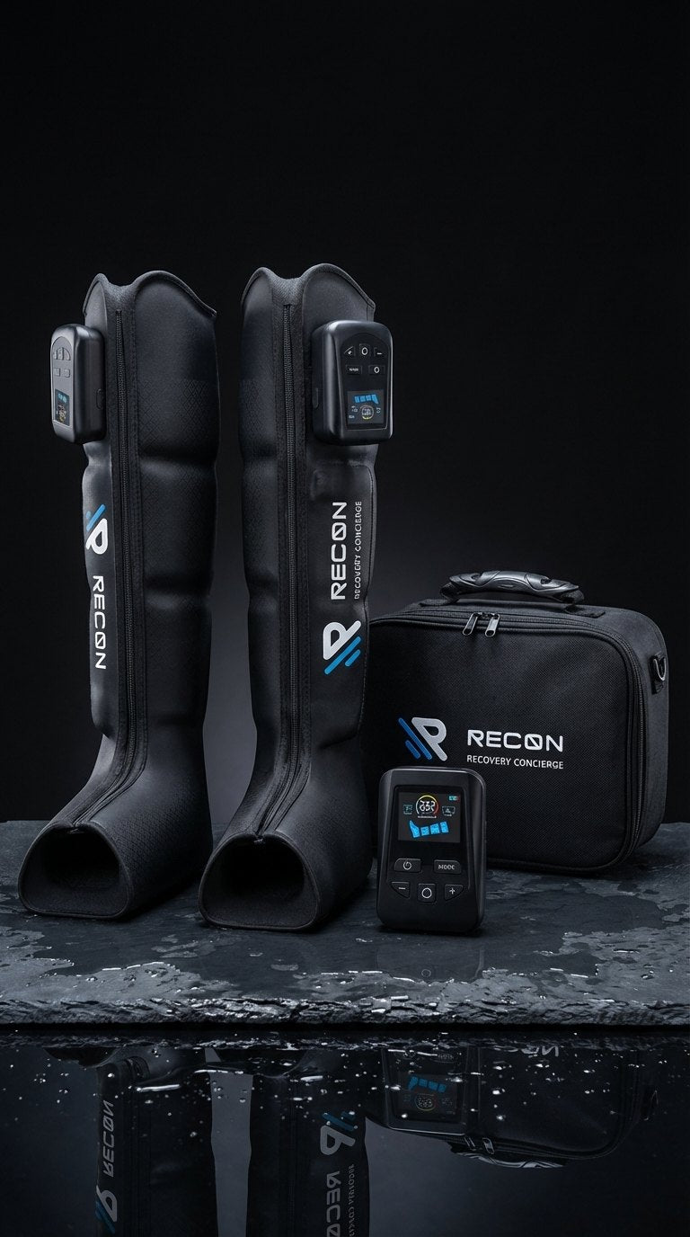 RECON Pro Compression Boots with wireless control unit